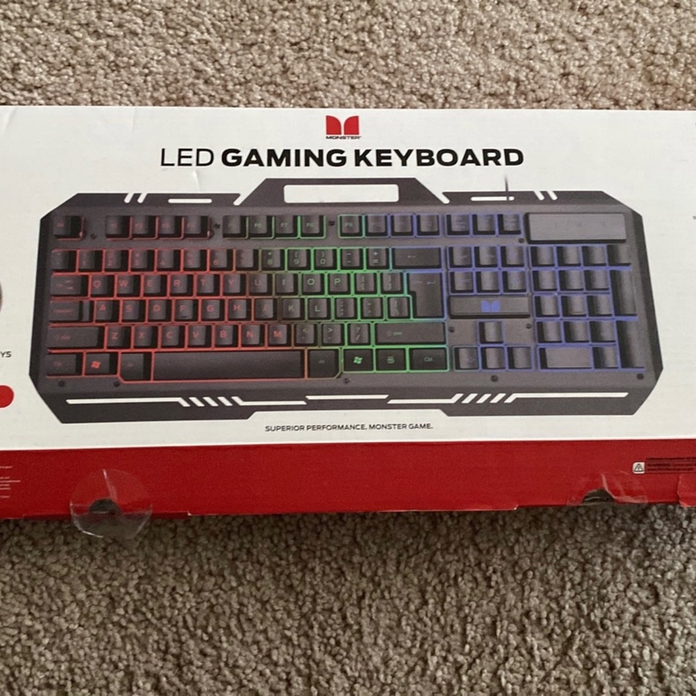 RBG LIGHT UP KEYBOARD